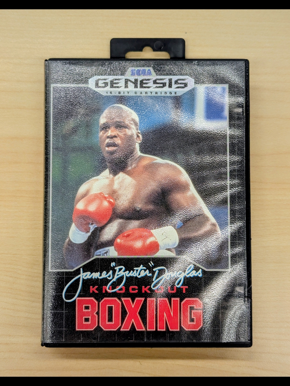 Sega Genesis 1990 James "Buster" Douglas Knockout Boxing with Box NO Manual